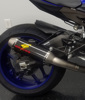 Yamaha R1 Full Titanium Exhaust System with Carbon 265mm Silencer