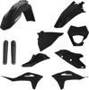 21-23 GasGas EC250/300/250F/350F Full Plastic Kit - Black