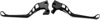 Avenger Inlay Hydraulic Brake/Clutch Lever Set Black/Silver - 14-16 HD Avenger Inlay Hydraulic Brake/Clutch Lever Set Black/Silver - 14-16 HD