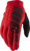 Men's Brisker Cold-Weather Gloves Red Medium for Off-Road/ATV/Motocross