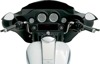 Drag Specialties Teardrop Side Mirror Matte Black Universal - Universal teardrop side mirror, matte black finish