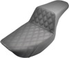 Step-Up Lattice Stitched 2-Up Seat - Black - For 82-94 Harley FXR Step-Up Lattice Stitched 2-Up Seat - Black - For 82-94 Harley FXR