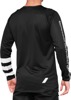 Men's R-Core Long Sleeve Jersey - Rcore Ls Jsy Blkwht Lg