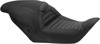 Tripper Horizontal Tuck and Roll Vinyl 2-Up Seat - Black - For F6B GoldWing Tripper Horizontal Tuck and Roll Vinyl 2-Up Seat - Black - For F6B GoldWing