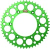 20-22 Kawasaki KLX300R Rear Sprocket Grooved - Green 520-50 Teeth 20-22 Kawasaki KLX300R Rear Sprocket Grooved - Green 520-50 Teeth