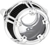 Arlen Ness Chrome Twin Cam Air Cleaner Kit - Method Clear Sucker