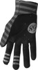 THOR Mainstay Gloves Men's XL Black/Charcoal Gray - Lightweight MX gloves with perforated palm