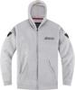 ICON Uparmor Hoodie XL Gray Men's - Protective hoodie with D3O armor