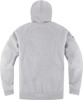 ICON Uparmor Hoodie Gray Men's Medium - Armored riding hoodie in gray, size M, men's