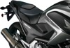 World Sport Performance Plain CarbonFX Vinyl 2-Up Seat - Black - NC700X World Sport Performance Plain CarbonFX Vinyl 2-Up Seat - Black - NC700X