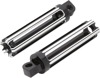 Arlen Ness 10-Gauge Black Footpegs Arlen Ness 10-Gauge Black Footpegs
