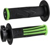 ODI Emig Pro V2 Lock-On Grips Black/Green For 7/8" Handlebars - Lock-on grips, Black/Green, For select MX/off-road bikes ODI Emig Pro V2 Lock-On Grips Black/Green For 7/8" Handlebars - Lock-on grips, Black/Green, For select MX/off-road bikes