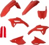 Acerbis Full Plastic Kit Red - Fits Honda