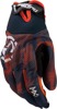 Moose MX1 Gloves Black Orange Gray Men's Medium - Men's MX gloves, Black/Orange/Gray, Size M