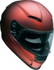 Z1R Jackal Satin Helmet Matte Red 2XL Unisex - Matte Red full-face helmet, size 2XL