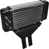 Horizontal Low Mount 10-Row Oil Cooler Chrome - For 91-17 Harley Dyna Horizontal Low Mount 10-Row Oil Cooler Chrome - For 91-17 Harley Dyna