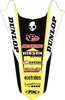 Factory Effex Rear Fender Graphics Yellow Fits 2016 Suzuki