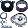 S&S Chrome Stealth Mini Teardrop Air Cleaners for Harley-Davidson