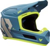 Thor Youth Fleet Forge Helmet - M, Blue/Gray/Fluorescent Yellow - Youth MX helmet with ERT and dual-density EPS