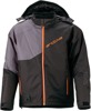 Men's Pivot 4 Insulated Snow Jacket Black/Orange X-Large Men's Pivot 4 Insulated Snow Jacket Black/Orange X-Large