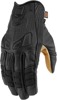 Icon 1000 AXYS Short Cuff Gloves - Black Men's Medium Icon 1000 AXYS Short Cuff Gloves - Black Men's Medium