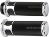Arlen Ness Slot Track Grips Chrome Fly-By-Wire Fusion Series