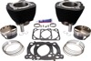 S&S 124" Big Bore Kit Black Fits Milwaukee-Eight
