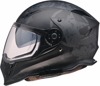Z1R Nemesis Speed Demon Helmet Matte Black - Medium - Full face helmet with drop-down sun visor