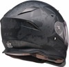 Z1R Nemesis Speed Demon Helmet Matte Black - Medium - Full face helmet with drop-down sun visor