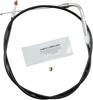 Vinyl Throttle Cable Black 34" For 08-15 HD Heritage, Cross Bones, Custom