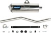 SuperTrapp Mudslinger Slip On Exhaust - 03-12 Grizzly/Kodiak 450