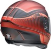 Z1R Jackal Dark Matter Helmet Matte Red/Black - L - Full-face helmet with drop-down sun visor