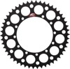 Rear Sprocket Grooved - Black 520-50 Teeth - For 94-23 Kaw KX125/250/F/450/F/X/ KLX250/300R/450F/R Rear Sprocket Grooved - Black 520-50 Teeth - For 94-23 Kaw KX125/250/F/450/F/X/ KLX250/300R/450F/R