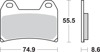 SBS 706HF Front Ceramic Brake Pads