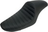 Americano Pleated 2-Up Seat - Black - For 86-03 Harley XL