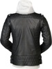 Z1R Women's Ordinance 3-In-1 Jacket Black XL - Versatile 3-in-1 jacket with vest and hoodie, Black, XL