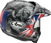 Arai XD-4 Cover Helmet Matte Gray/Red/White - Small - Dual-sport helmet with removable liner