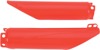 UFO Fork Slider Protectors Red Fits Honda CR125/250 1998-2005