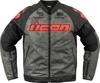 ICON Overlord3 Magnacross Jacket 2XL Black/Dark Gray Men's - Men's sport jacket in 2XL Black/Dark Gray