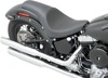 Predator Smooth Vinyl 2-Up Seat - Black - For HD FLS Slim FXS Predator Smooth Vinyl 2-Up Seat - Black - For HD FLS Slim FXS
