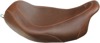 Tripper Smooth Synthetic Leather Brown Solo Seat - For 06-20 Harley FLH FLT Tripper Smooth Synthetic Leather Brown Solo Seat - For 06-20 Harley FLH FLT