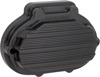 10-Gauge Transmission Side Cover Black 03-826 for '14-up Touring w/ fairing