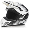 FMX N-600 Small Motocross Helmet, White & Silver, Double D Closure, DOT FMX N-600 Small Motocross Helmet, White & Silver, Double D Closure, DOT