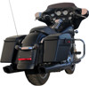Baritone Black Slip On Exhaust - Harley Touring M8 Baritone Black Slip On Exhaust - Harley Touring M8