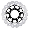 Front & Rear Floating Wave Brake Rotor Kit w/ Semi-Metallic Pads - For Suzuki Boulevard M109R