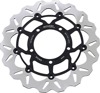 Front & Rear Floating Wave Brake Rotor Kit w/ Semi-Metallic Pads - For Suzuki Boulevard M109R
