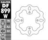 Solid Wave Brake Rotor - Rear Disc