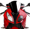 Dual Radius GP Windscreen - Solid - Black - For 15-16 BMW S1000RR Dual Radius GP Windscreen - Solid - Black - For 15-16 BMW S1000RR