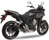Carbon Fiber MGP Growler Slip On Exhaust - For Honda CB & CBR 300 & 500