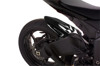 Black Color Matched Rear Tire Hugger - Kawasaki ZX6R Black Color Matched Rear Tire Hugger - Kawasaki ZX6R